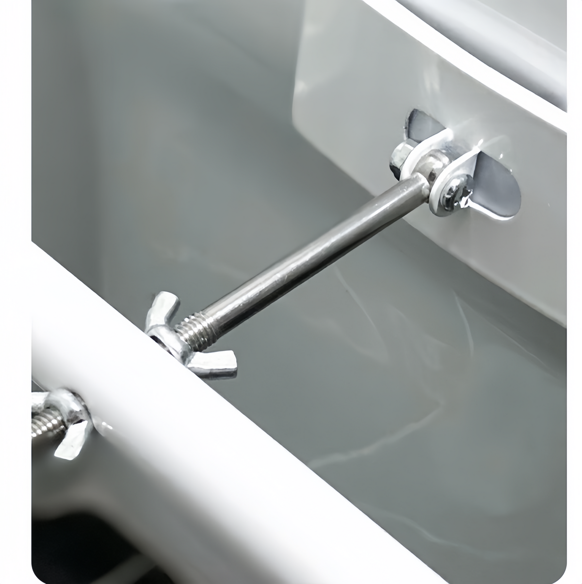 Toilet Safety Frame & Rail, Adjustable Bathroom Support Stand Non-Slip Handrails