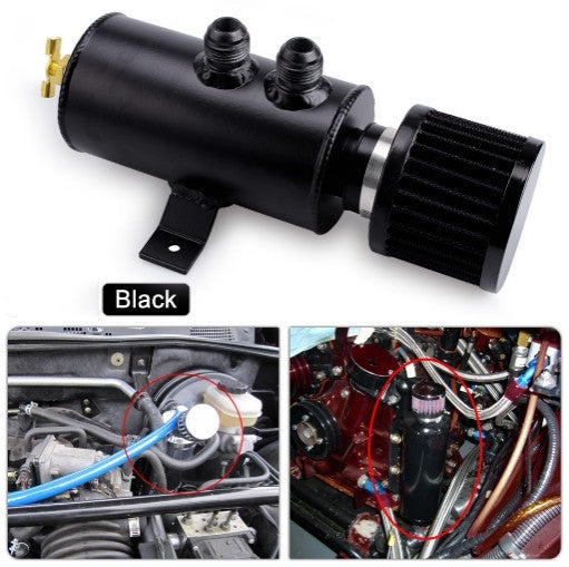 750ml Oil Catch Can Tank Kit