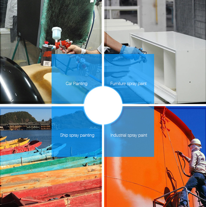 Spray Gun HVLP Gravity Gun Air Spray Gun