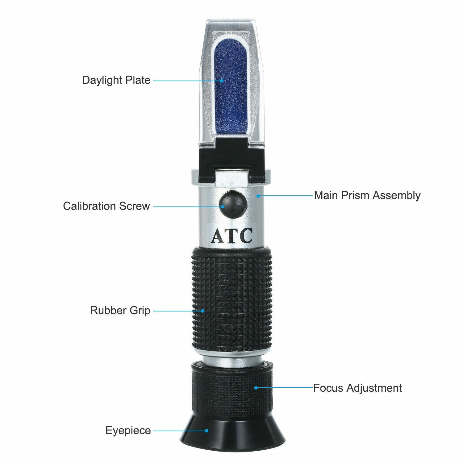 Brix Refractometer Specific Gravity Hydrometer