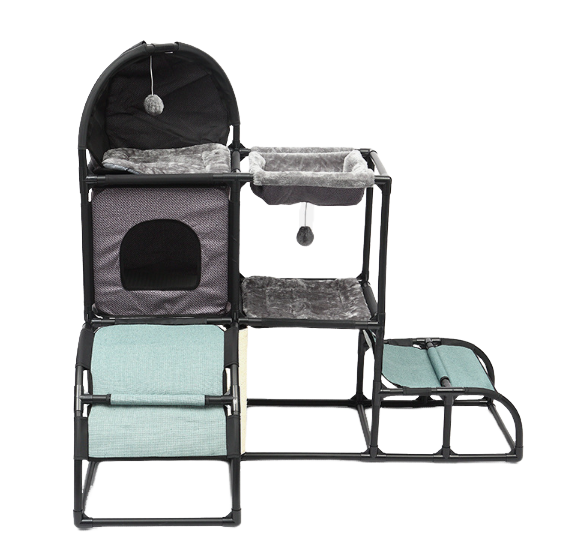 Cat Tree Tower Post Scratcher Scratching Condo Play House