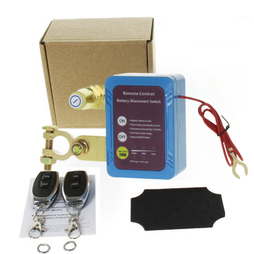 240A 12V Remote Battery Disconnect Switch