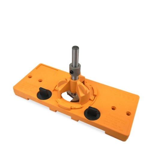 Concealed 35mm Cup Style Hinge Jig Boring Hole Drill Guide with Drill Bit Wood