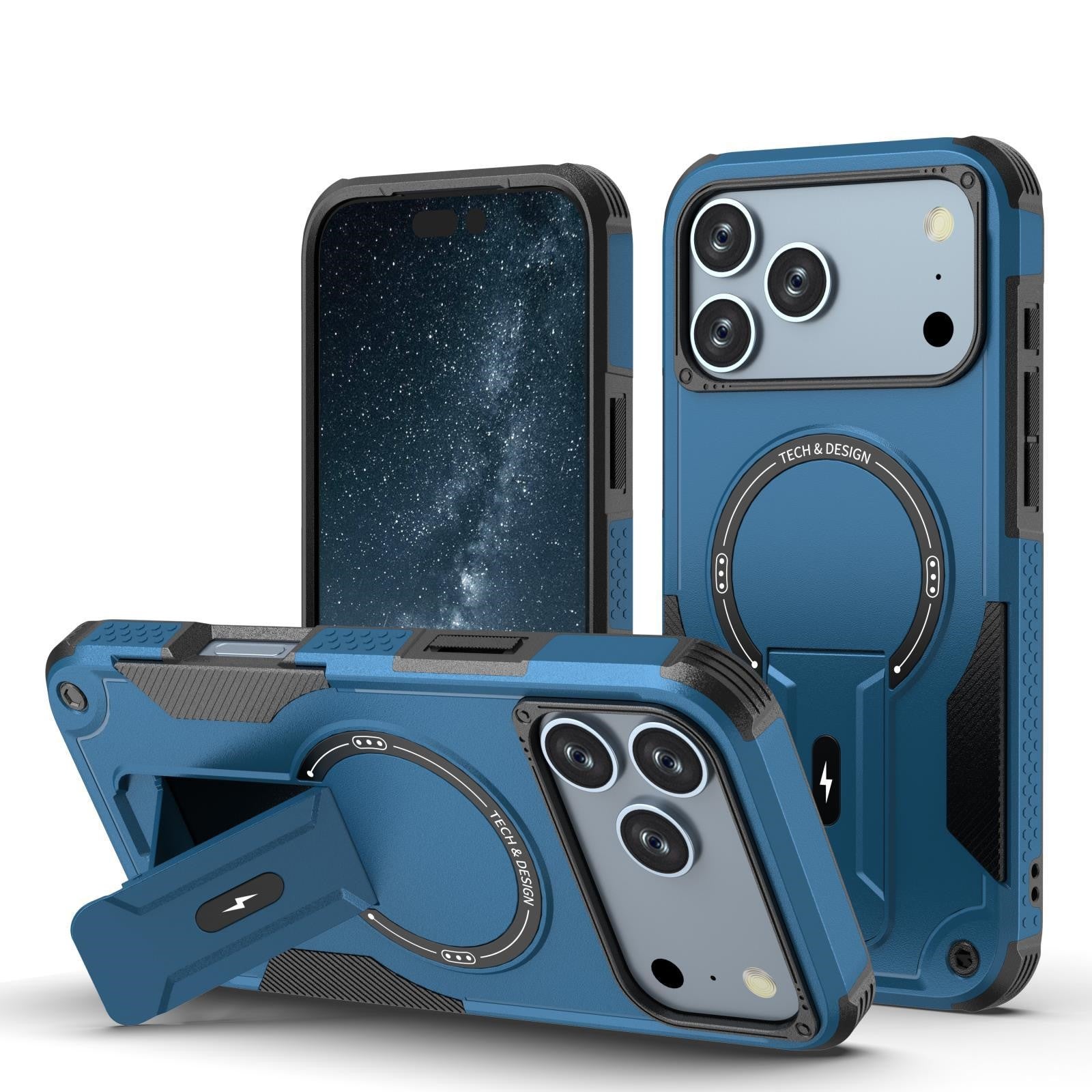 Magnetic Kickstand Case for iPhone 17 Pro Max
