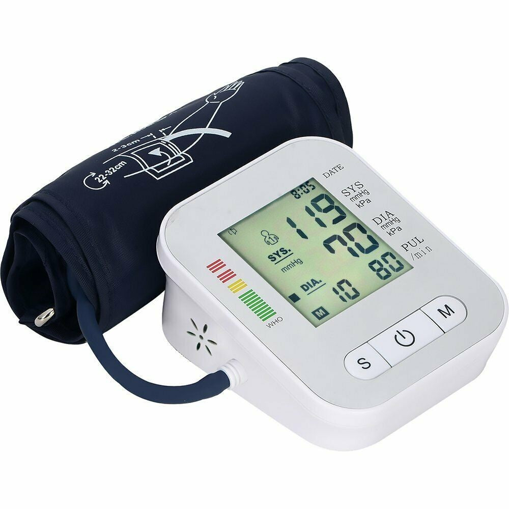 Blood Pressure Monitor Upper Arm Cuff Length 22-52cm