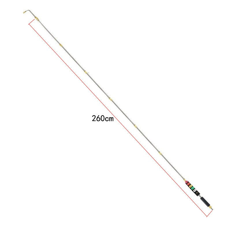 Tool Pressure Washer Extension Wand Upgrade Power Washer Lance with 5 Tips