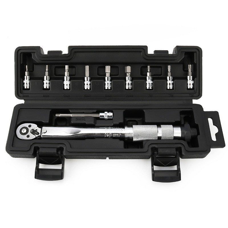 5-25NM Bicycle Torque Wrench Hexagon Wrench Tool Socket Set