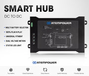 ATEM POWER Smart Hub Dual Battery System Fit DC to DC Charger
