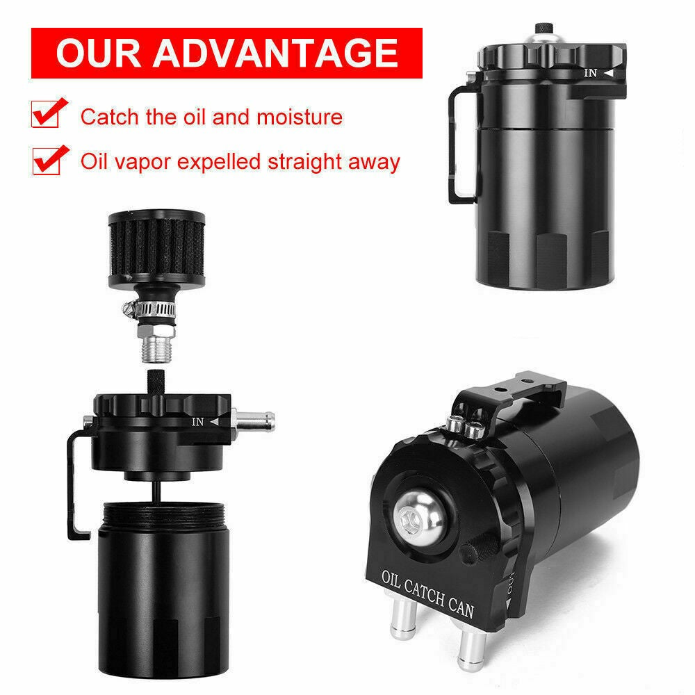 Oil Catch Can with Breather 300ml