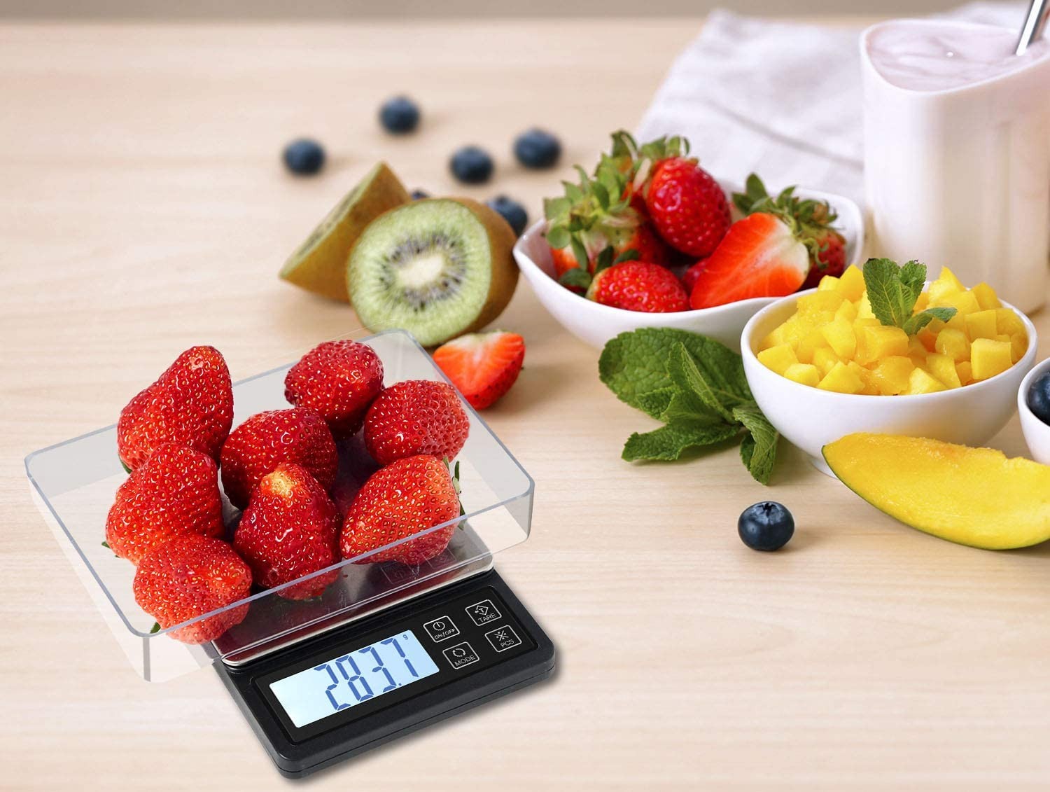 3000g/0.1g Digital Pocket Scale Kitchen Scales