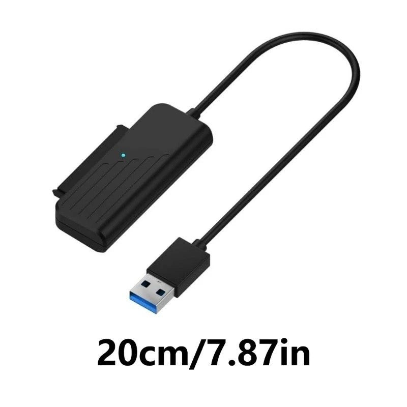 USB 3.0 to SATA III 2.5" Hard Drive HDD SSD Adapter Converter Cable