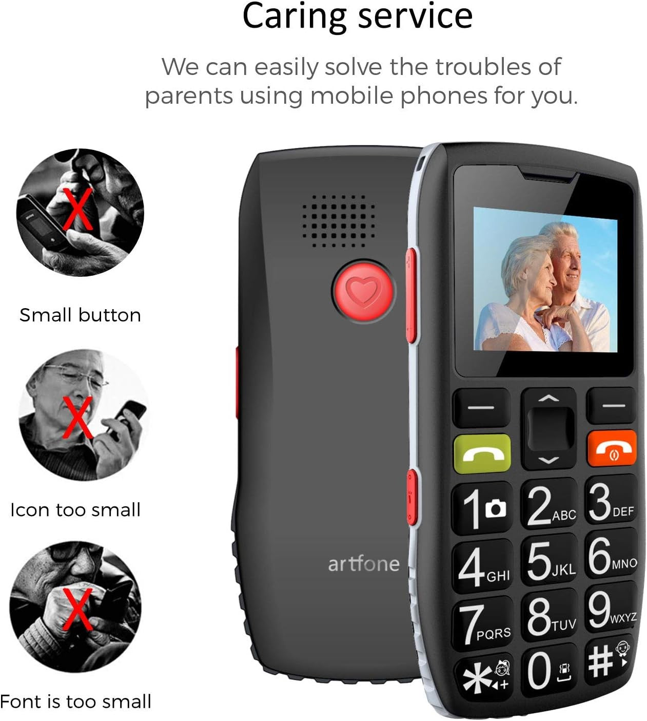 4G Big Button Senior Mobile Phone for Elderly
