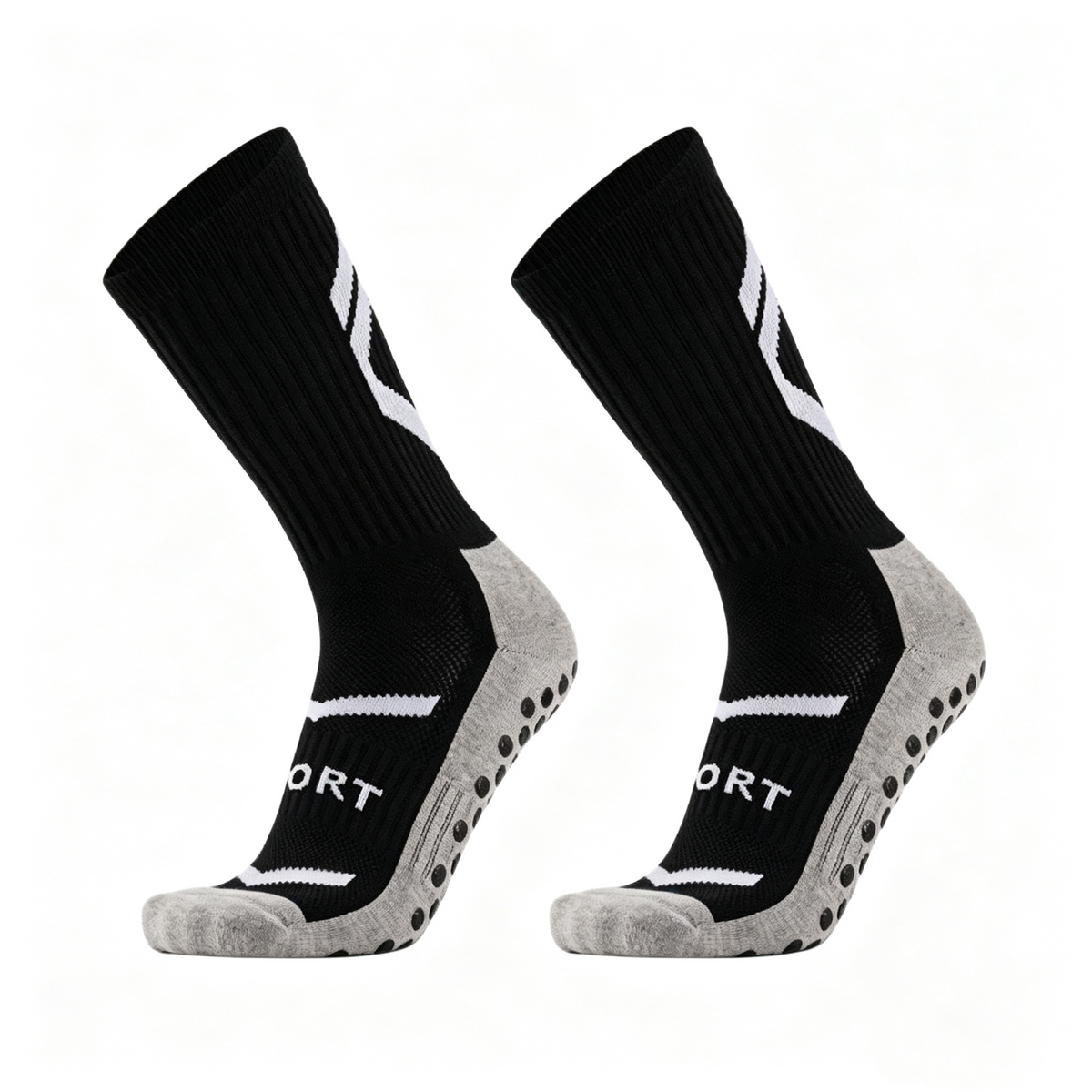 PVC Grip Dots Anti-Slip Soccer Basketball Football Sports Socks Skid Resistant