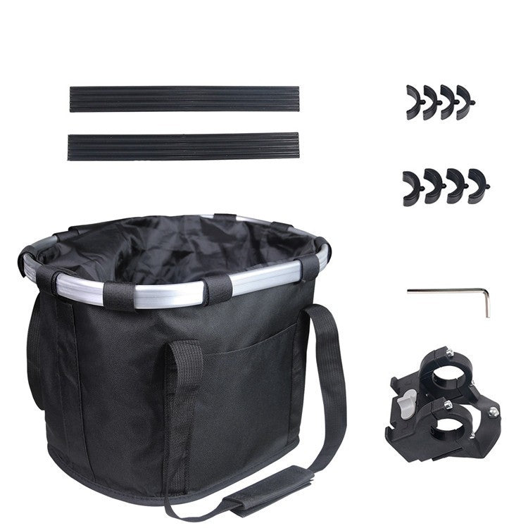 Bike Basket Folding Pet Cat Dog Carrier Front Bicycle