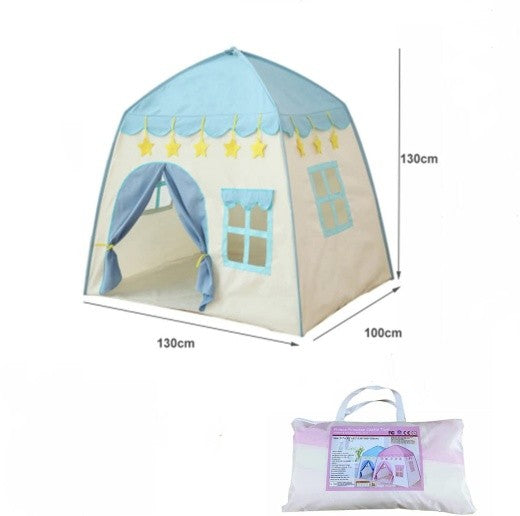 130x100x130cm Kids Play Tent Princess Castle