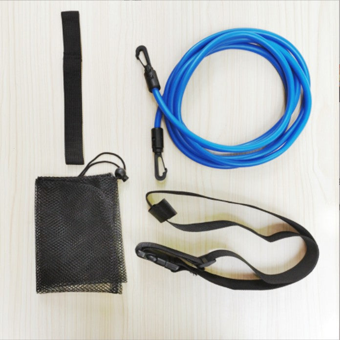 4M Swim Trainer Belt Swimming Resistance Tether Leash Pool Training Harness