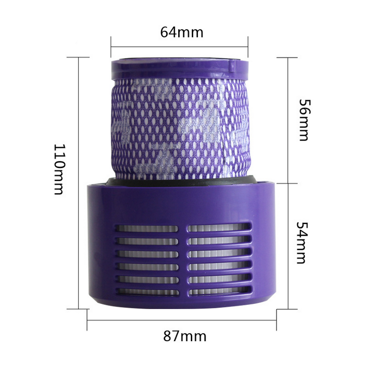 2PCS Vacuum Filter for DYSON V10 series Cyclone Absolute Animal SV12