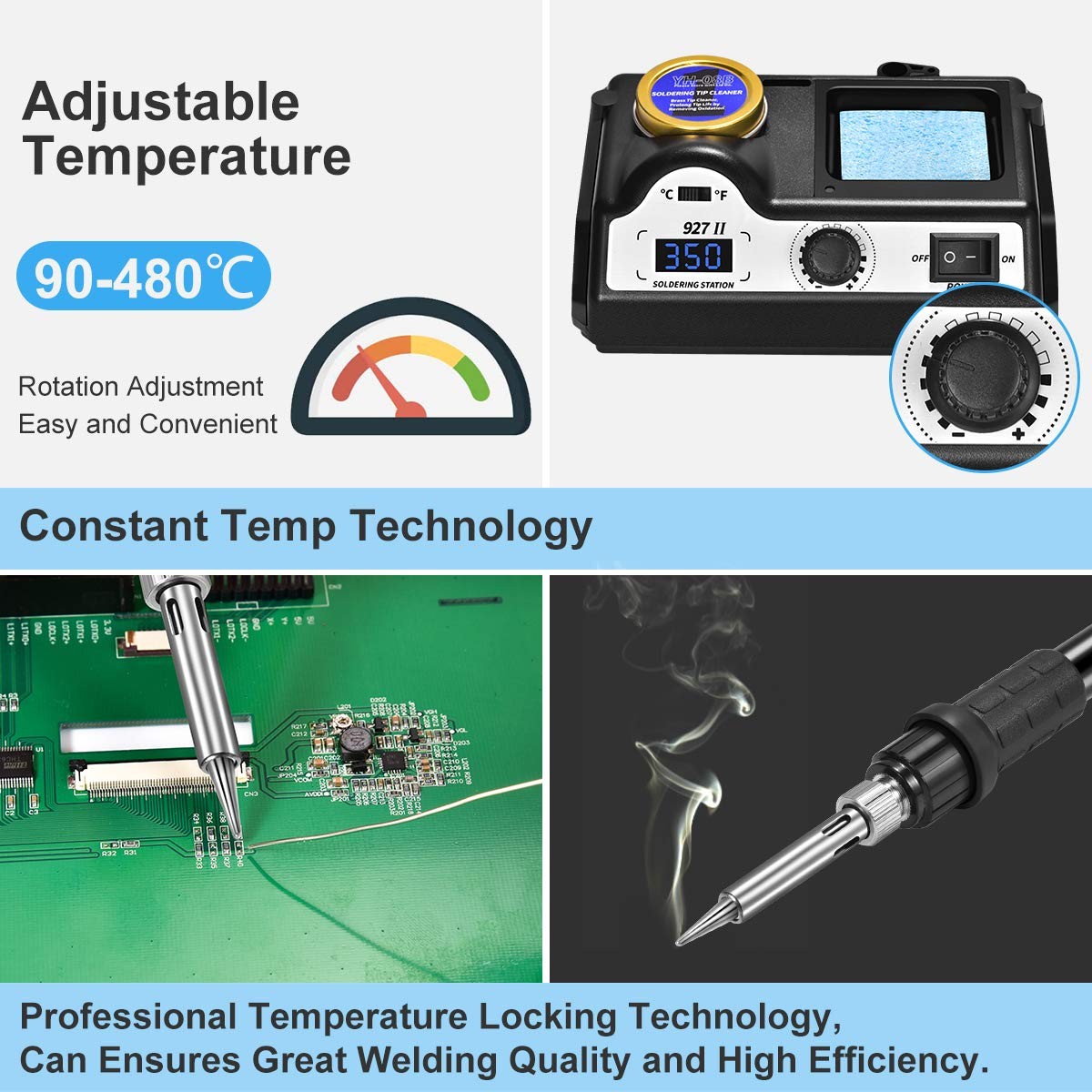 Electric Soldering Iron Station Kit