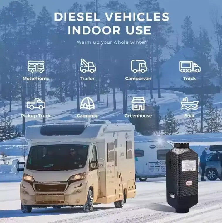12V 2KW Diesel Air Heater Bluetooth App