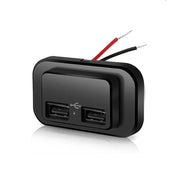 12V 24V 5V 4.8A Dual USB Port Fast Charger Car Charger Socket Power Outlet