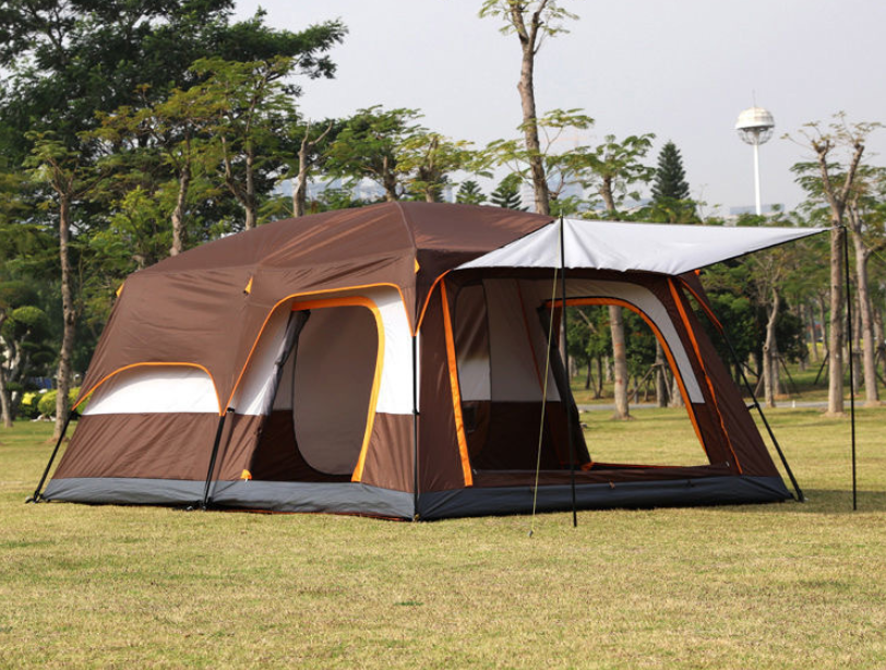 Spacious Outdoor Tent for 8-12 Persons with Carrying Bag Ideal for Hiking