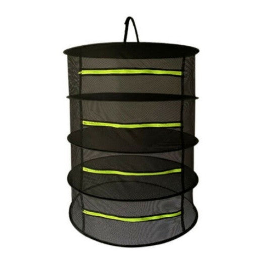4 Layers Herb Drying Net Folding Fishing Net Hanging Basket Dry Rack Bag Home