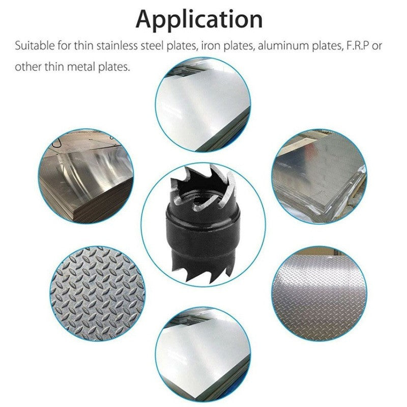 13pcs Cutter 3/8'' Double Sided Cut Weld Weld Remover Rotary Spot Drill Bits