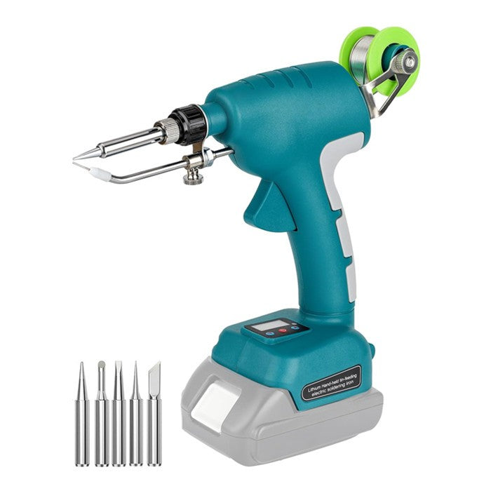 Cordless 75W Soldering Welding Welder Iron for Makita 18V Battery Solder Tips