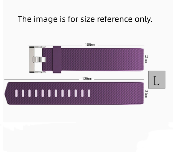 For Fitbit Charge 2 Wristband Silicone Watch Wrist Sports Replacement Band Large