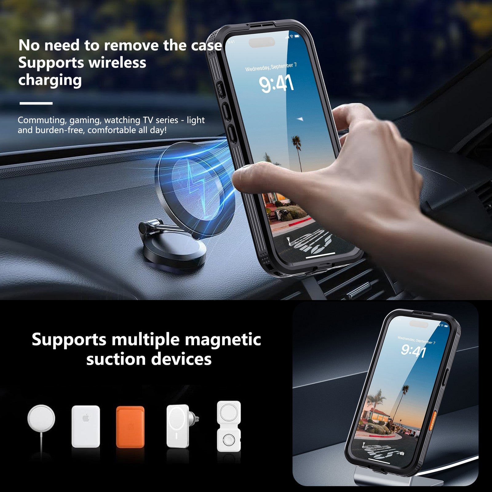 Waterproof Case Magsafe Shockproof Cover For iPhone 17