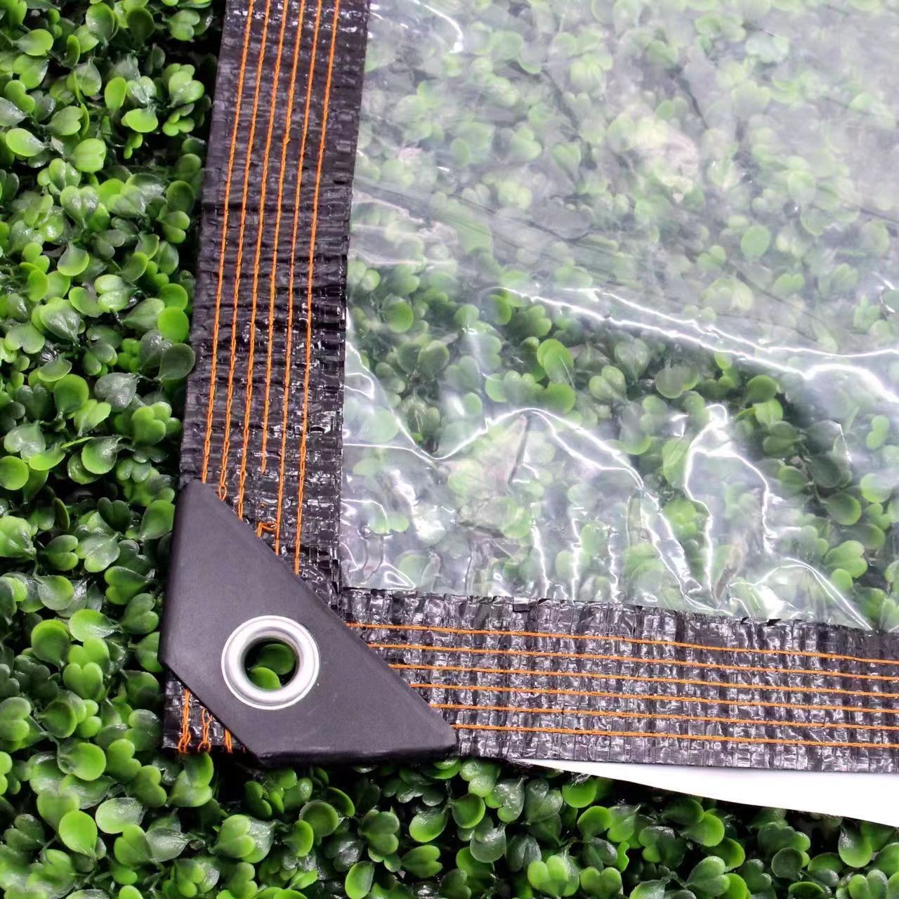 Waterproof Clear Tarpaulin Transparent Rainproof Tarp Cover 2MX5M
