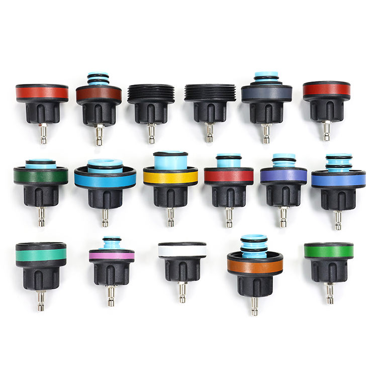 28 Piece Radiator Pressure Tester Kit For Car Cooling System Leak Repair