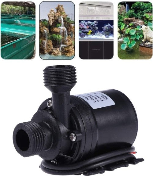 DC 12V Brushless Submersible Water Pump 800L/H 5M