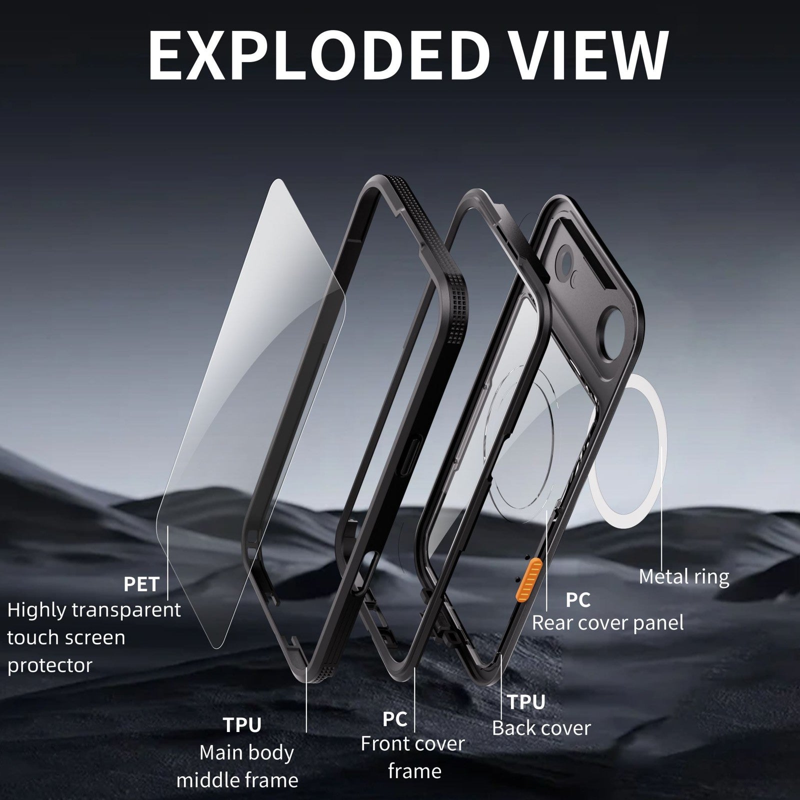 Waterproof Case Magsafe Shockproof Cover For iPhone 17 Air