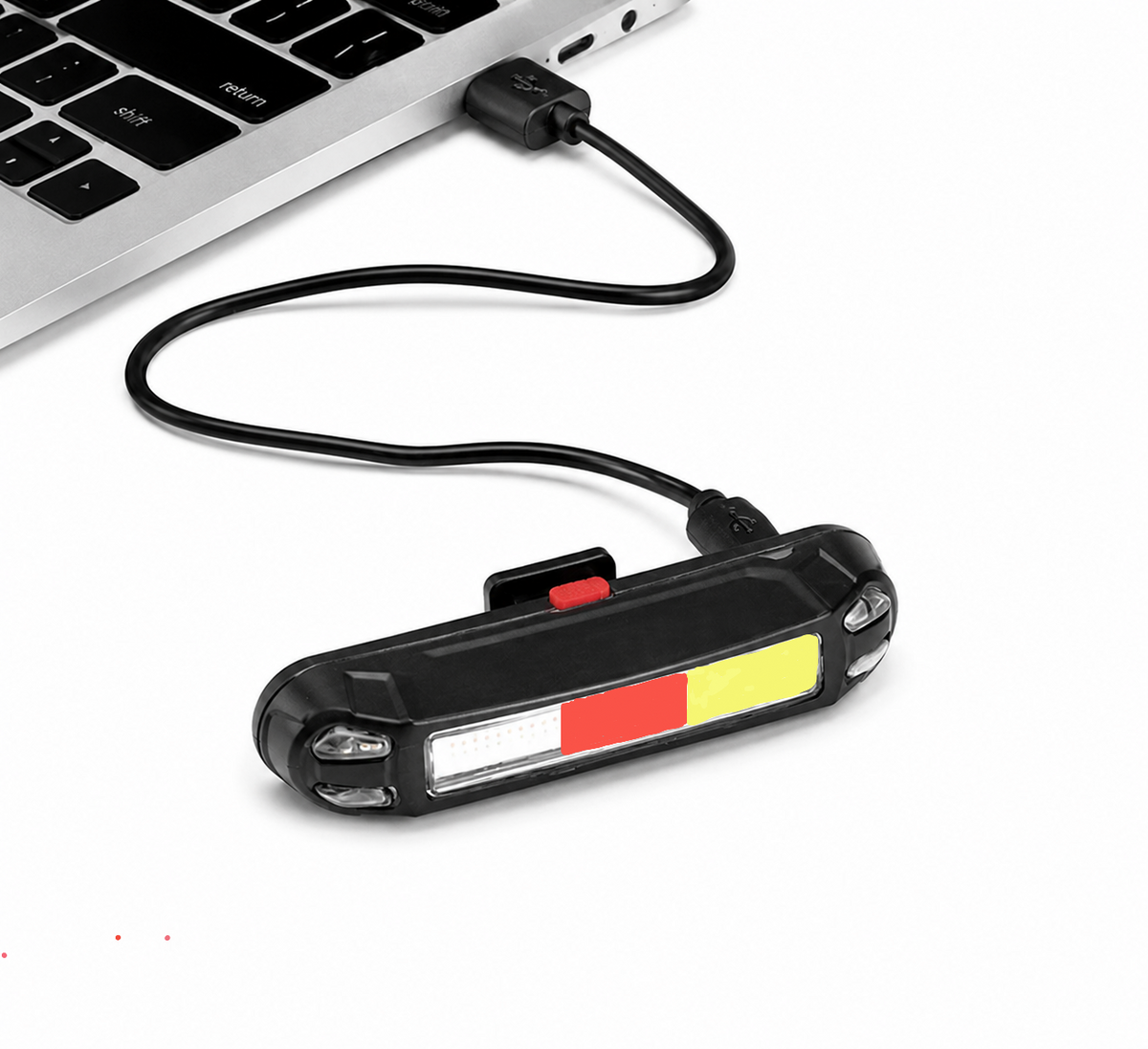 USB Rechargeable Bicycle Taillight 3Modes USB Rear Bike LED Lamp