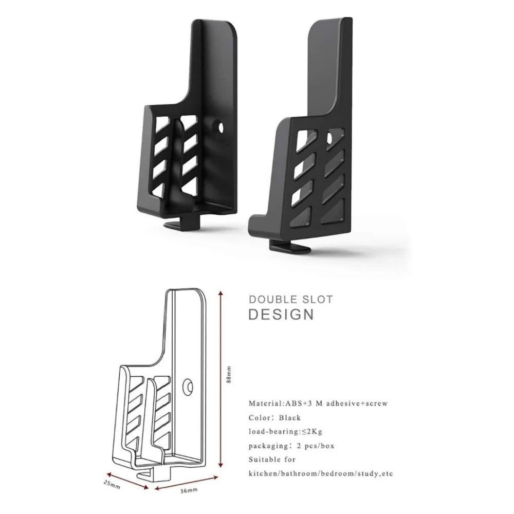 Adhesive Rack Wall Mount Universal Dock for Tablet Smartphone eReader Holder