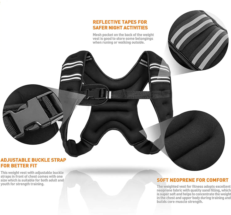 5kg Workout Weighted Vest