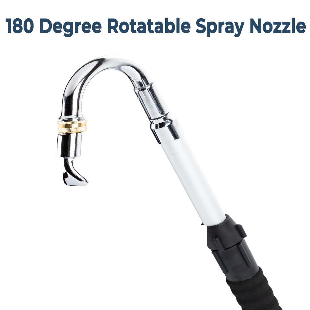 1.75m Gutter Cleaner Telescopic Cleaning Tool Water Wand