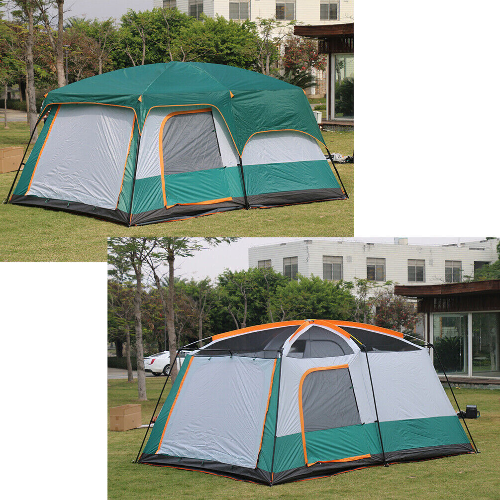 Portable Outdoor Tent for 8-12 Persons with Carrying Bag Ideal for Hiking