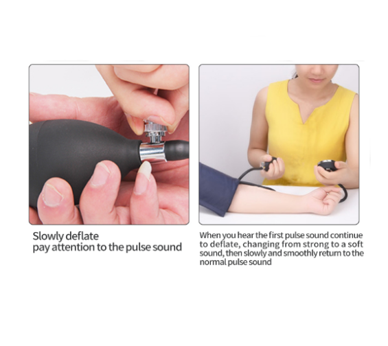 Arm Blood Pressure Monitor Machine With Stethoscope