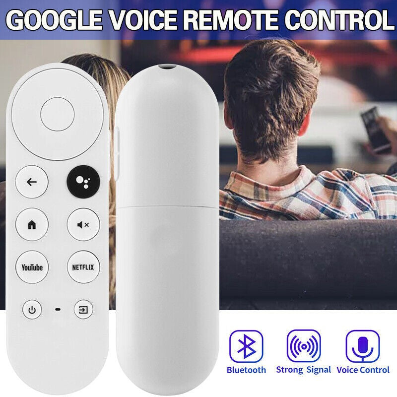 Replacement For Chromecast With Google TV Voice Bluetooth IR Remote Control