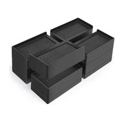 4x Heavy Duty Heavy Duty Furniture Risers Bed Risers 7.5cm