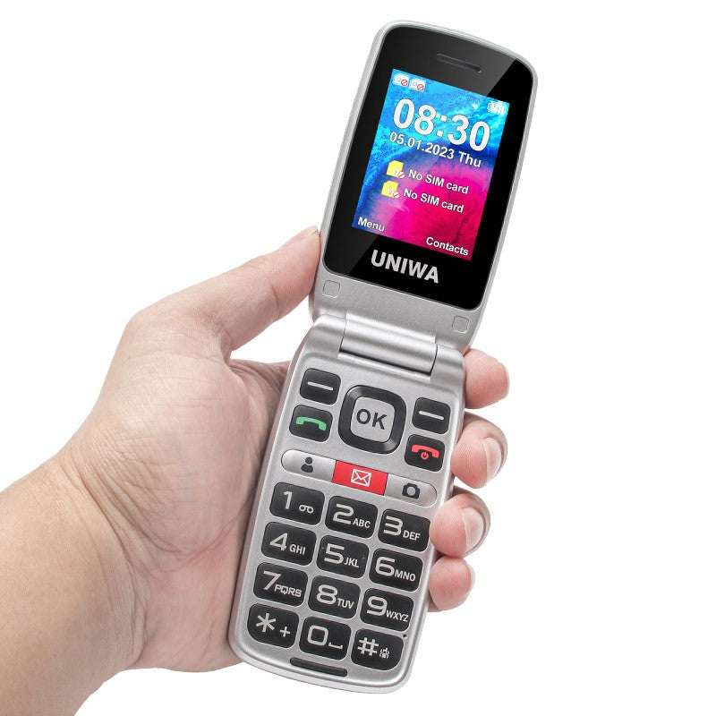 4G Big Button Mobile Flip Phone for Seniors Elderly Unlocked