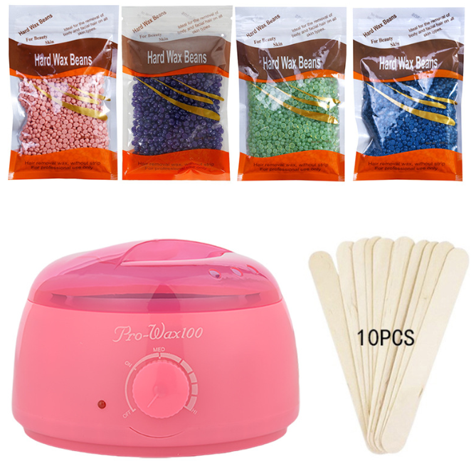 Wax Pot Wax Strips Warmer  Heater Waxing Machine Kit