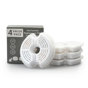 4PCS Filter for Pet Cat Water Fountain Feeder
