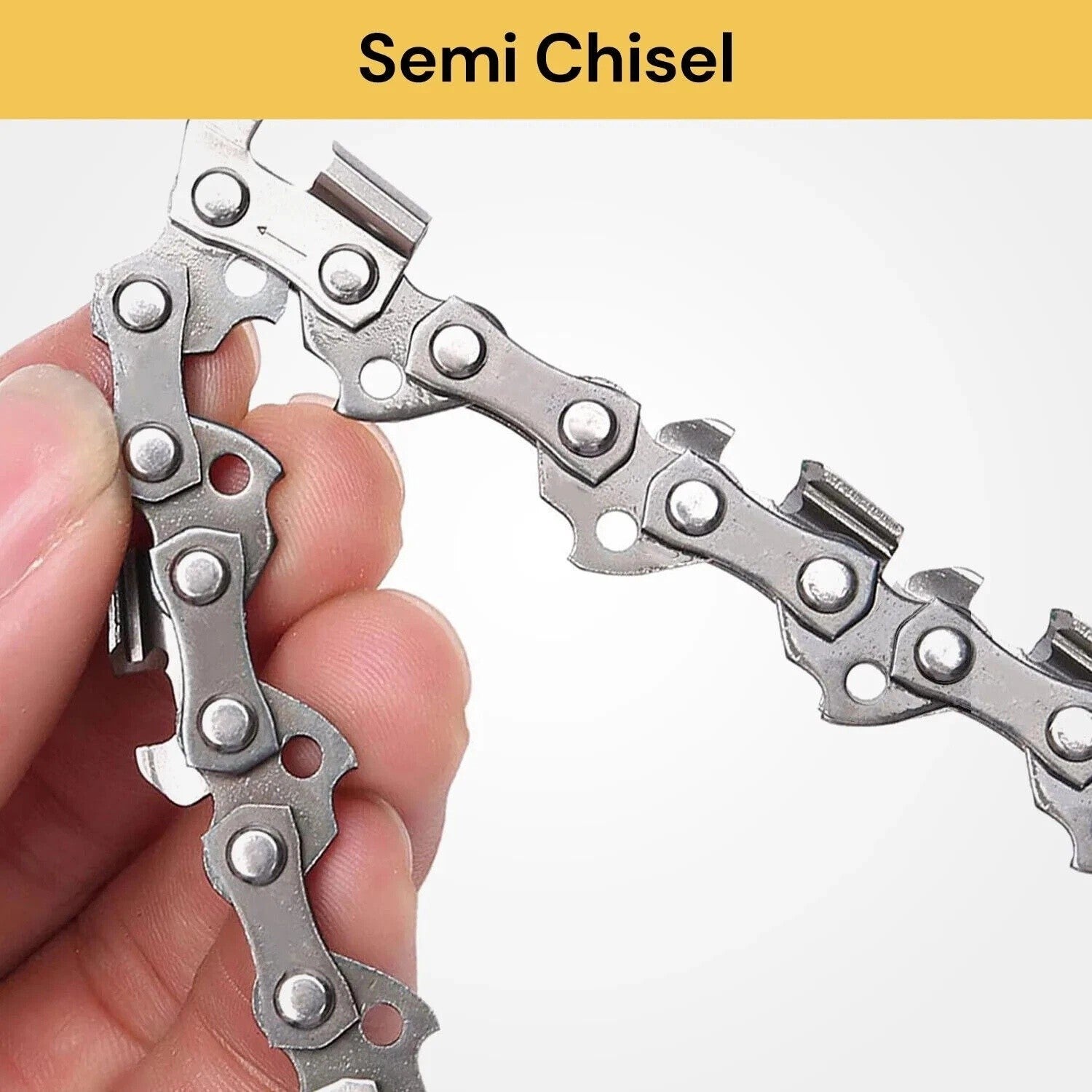 16'' Chainsaw Chain Blade Saw Replace Semi Chisel