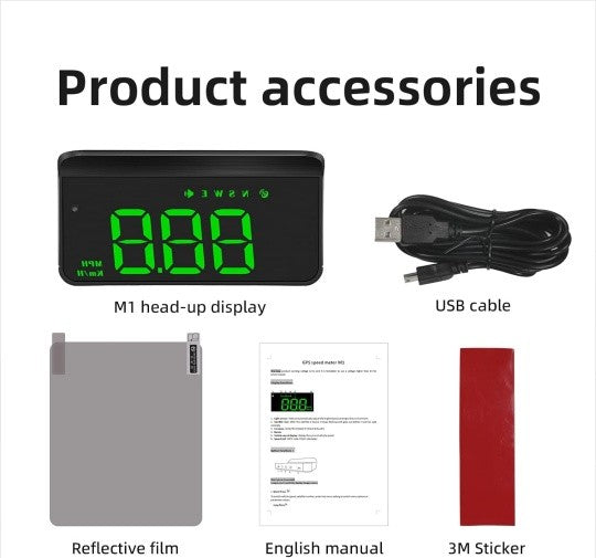 Digital GPS Speedometer M1