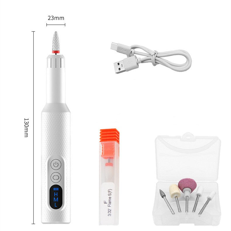 Nail Drill Cordless Electric Files Manicure