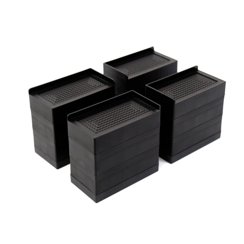 4x Heavy Duty Heavy Duty Furniture Risers Bed Risers 11cm