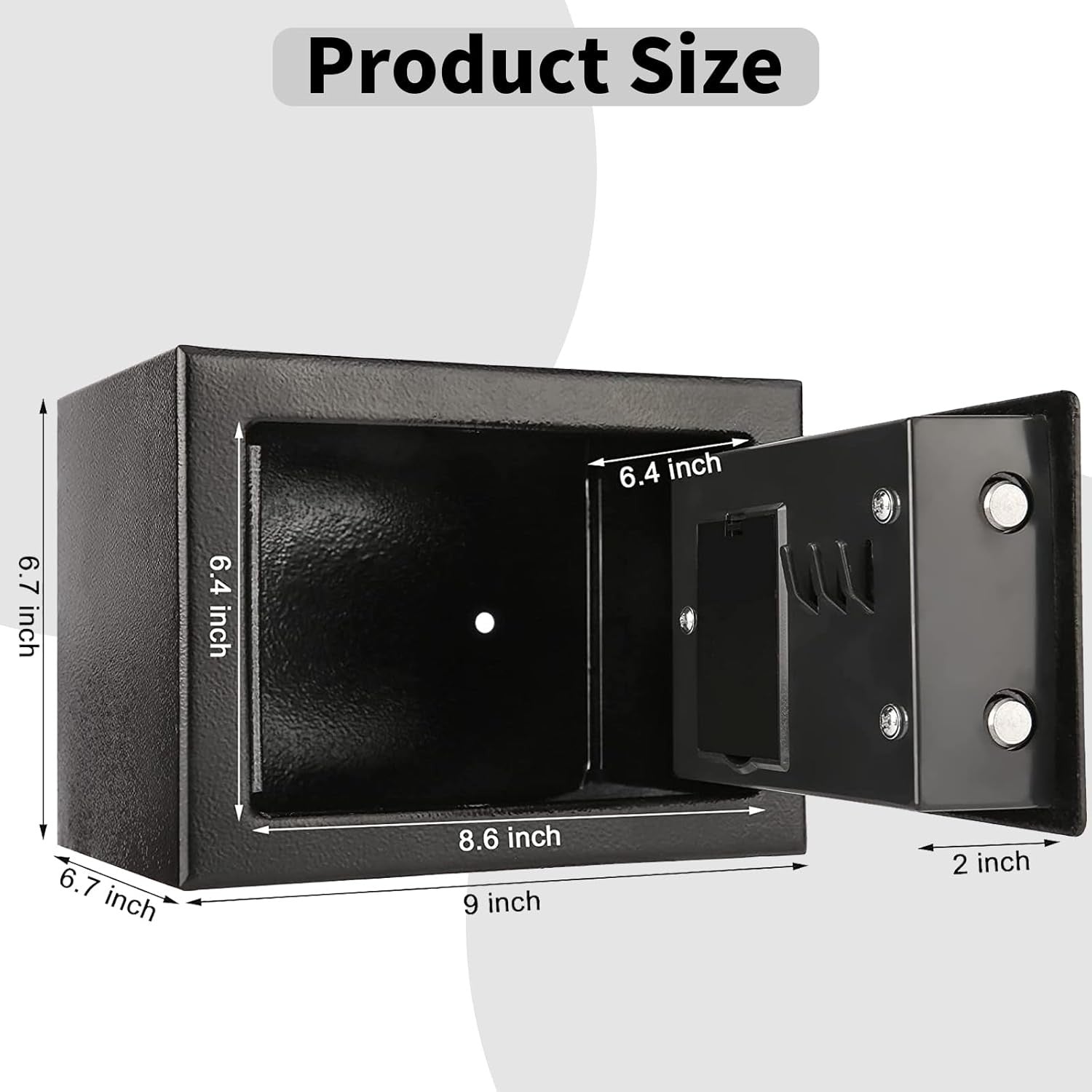 6.4L Digital Electronic Safe Box